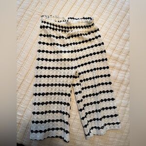 Zara crochet pants toddler 2-3 yr